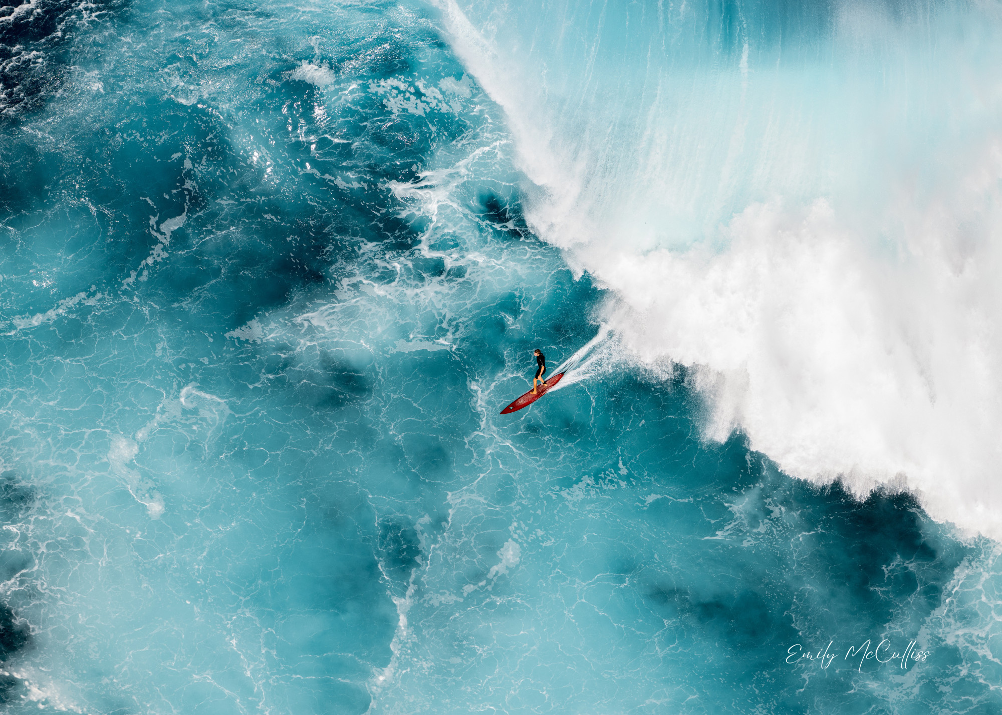 Colors of Peʻahi, a photograph by Emily McCulliss