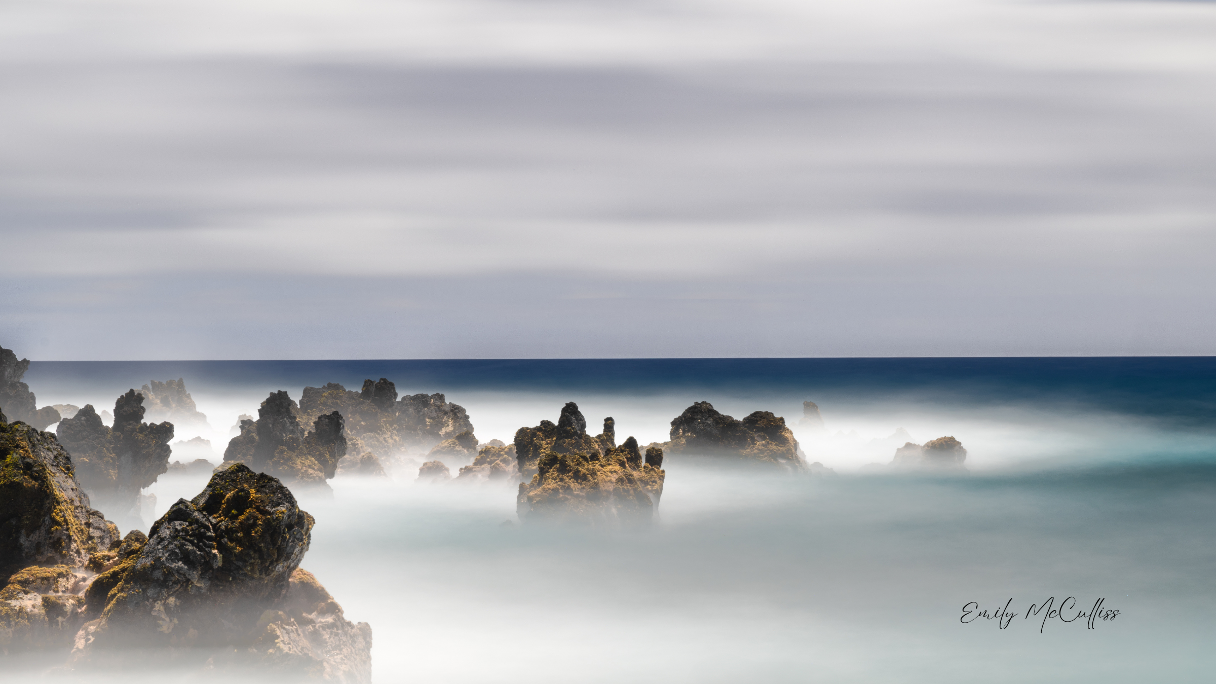 When Stone Meets Silence Greeting Card