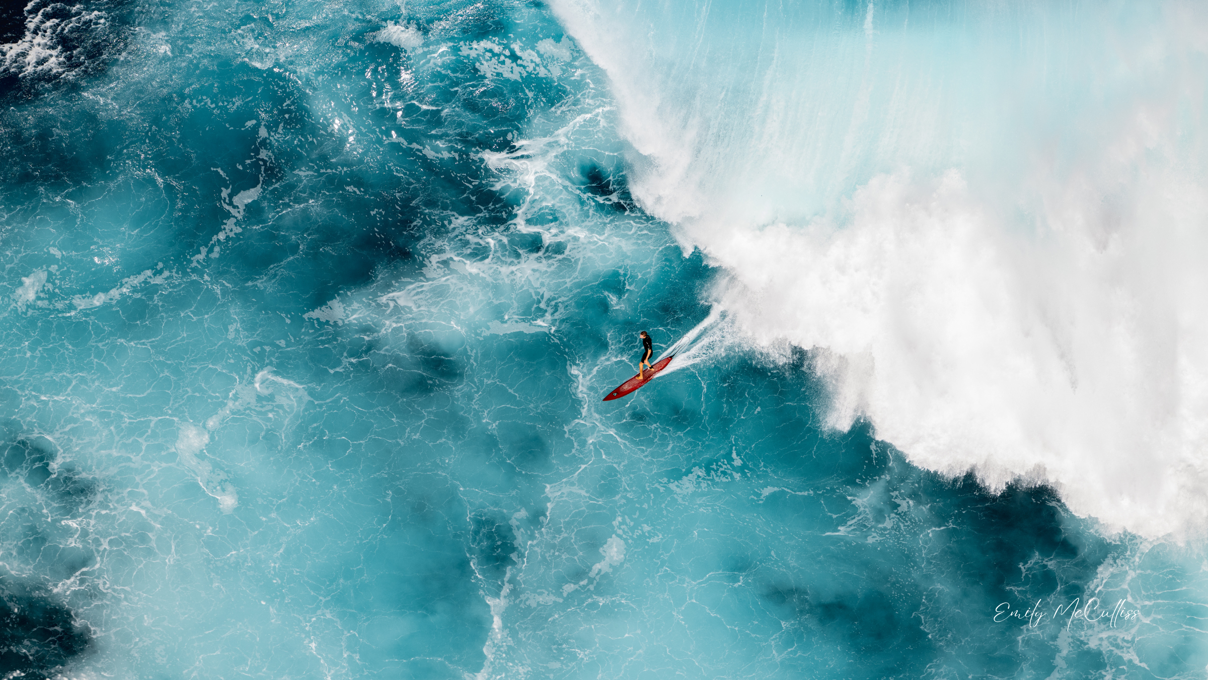 Colors of Peahi Greeting Card